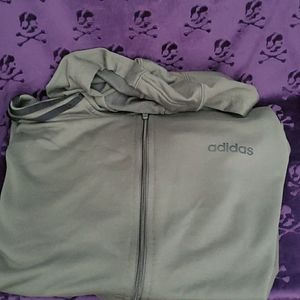 Mens Adidas zip up hoodie
